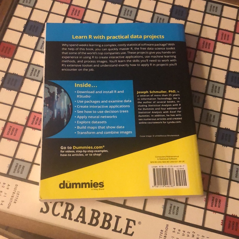 3 Pack Programing R Books- R for Dummies, R Projects, & Hands on Programming w/R - Picture 6 of 10